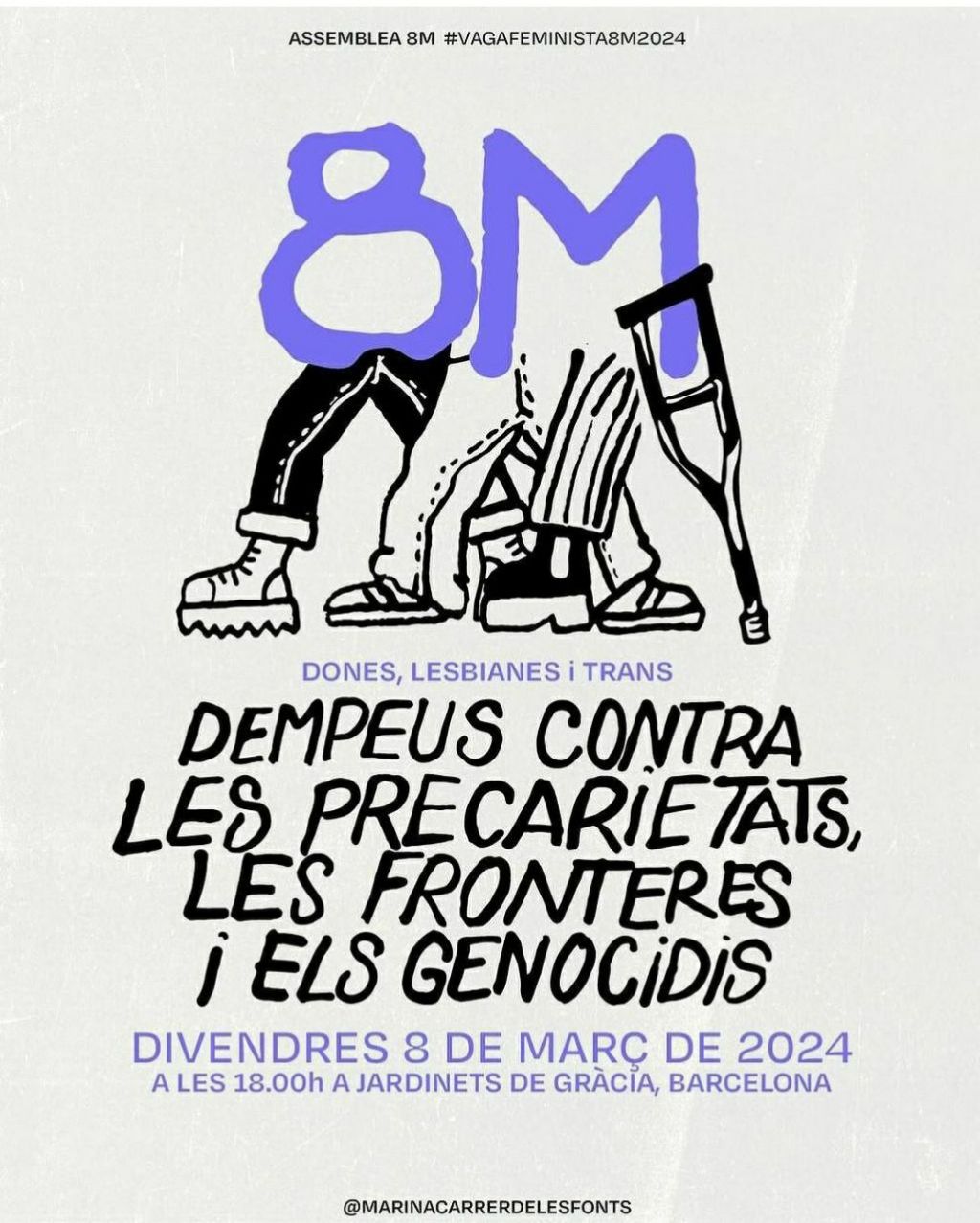 Manifestazione 8 Marzo 2024: La Festa della Donna, che deve continuare a lottare.